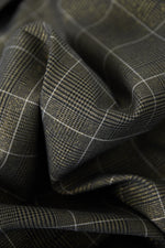 Polyester Fiber Women's Suit Set Conservative Checkered Fall/Winter
