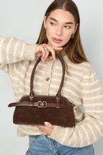 Handbags Solid Color Casual Suede Daily Accessories