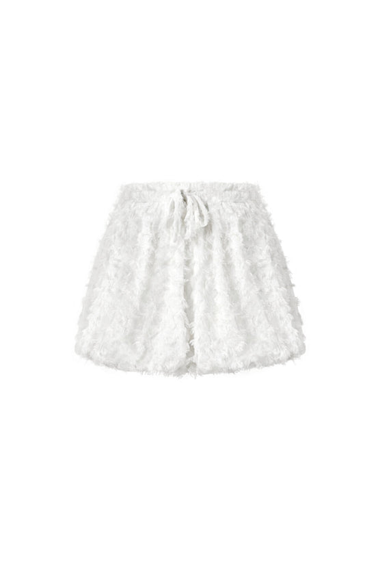 Elegant Pink & White 2-Piece Shorts Set for Spring/Summer
