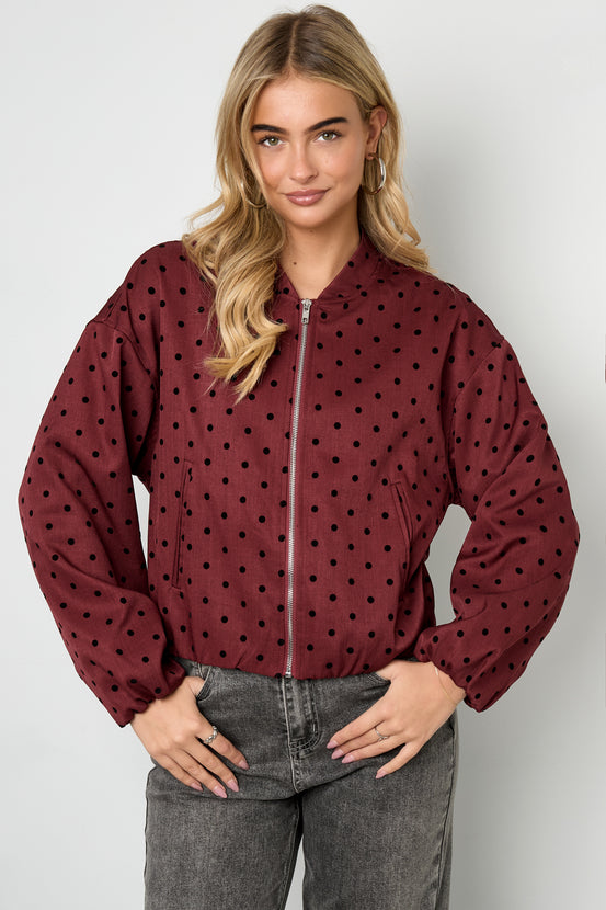 Dotted jacket