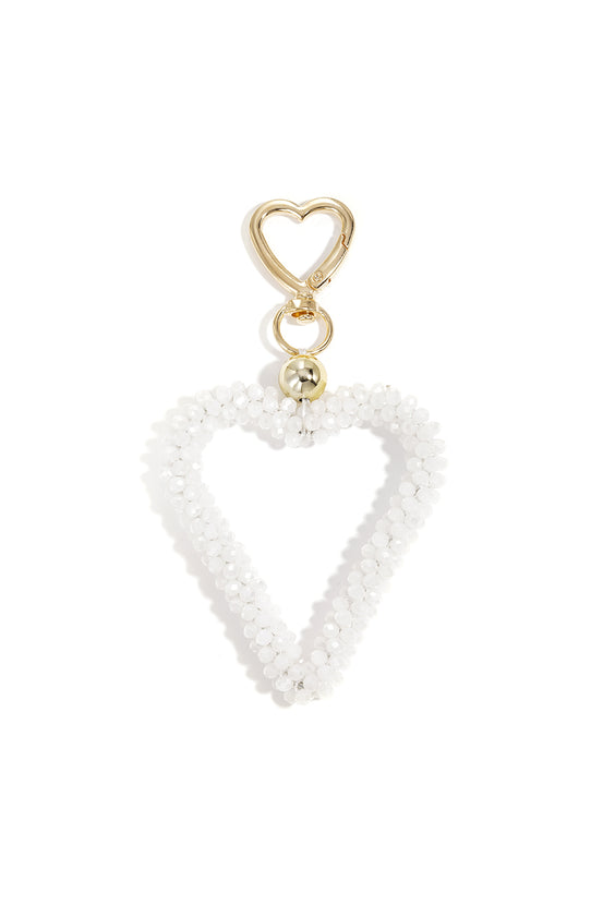 Keychain Heart Casual Crystal Daily Accessories