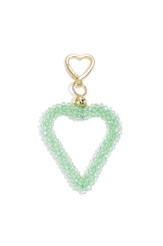 Keychain Heart Casual Crystal Daily Accessories