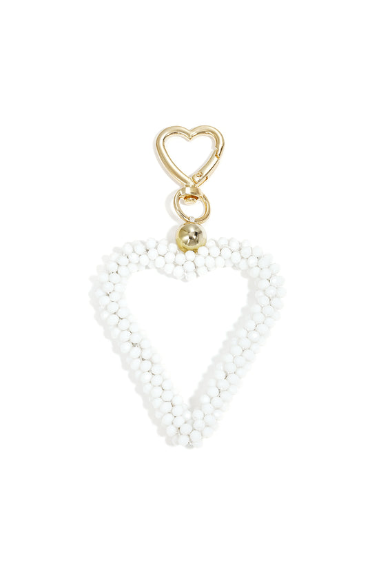 Keychain Heart Casual Crystal Daily Accessories