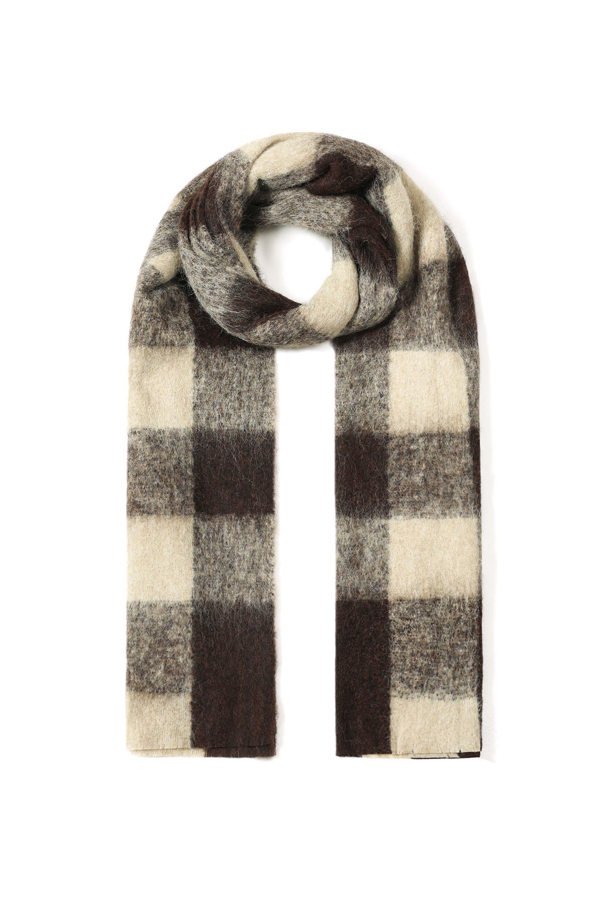 Winter scarves Plaid Simple Polyester Daily Accessories