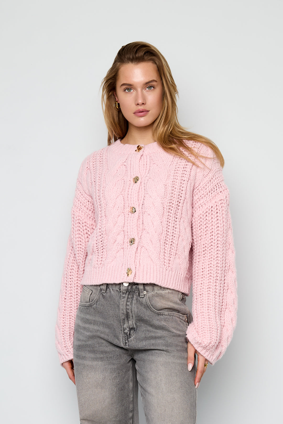 Cable Cardigan