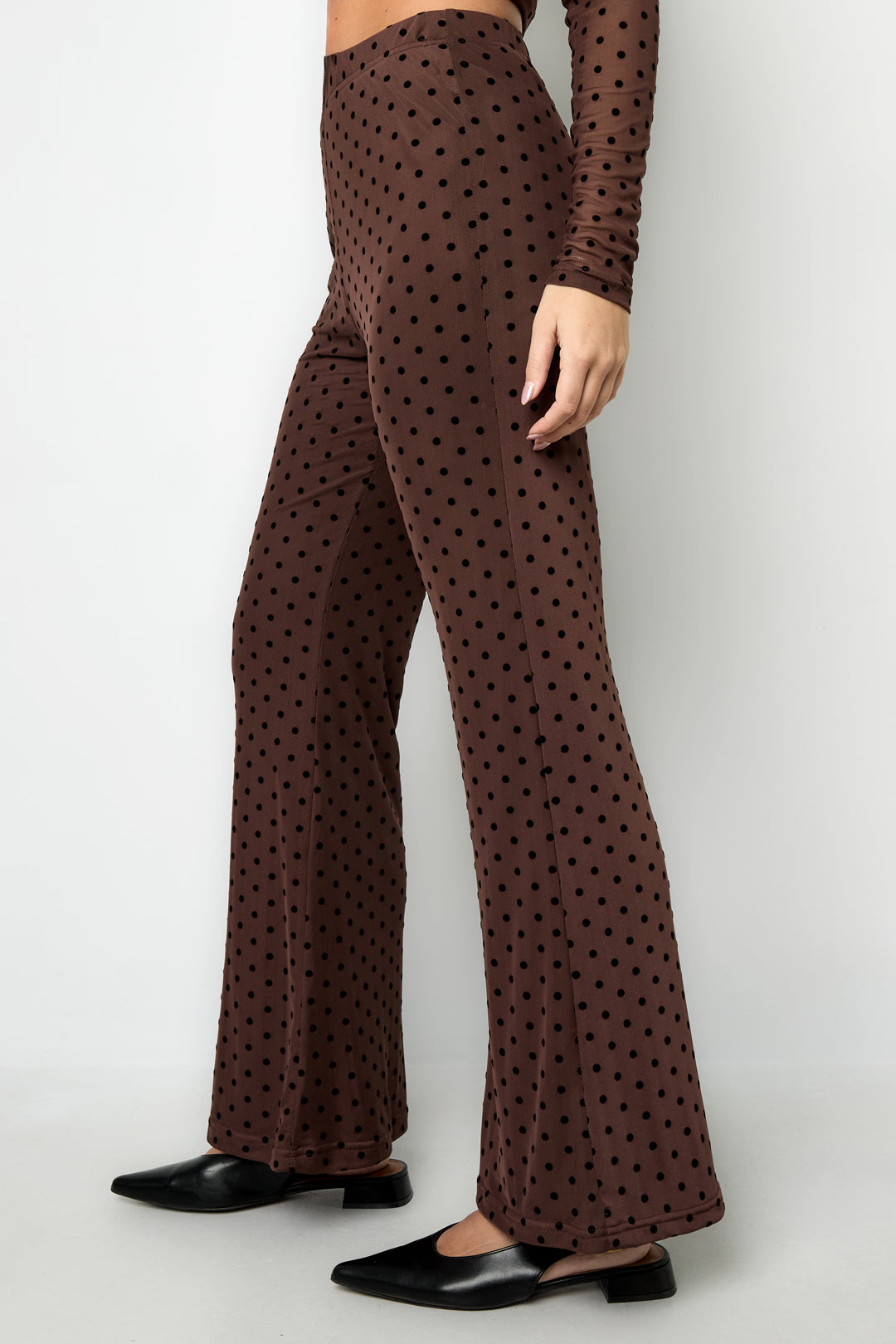 Dotted trousers