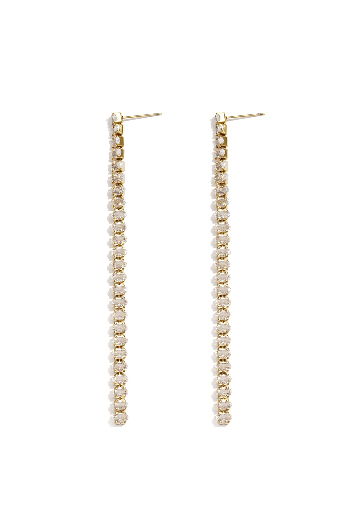 Stainless Steel Dangle Earrings Chain Elegant Gathering/Party Luxurious Series Women's jewelry