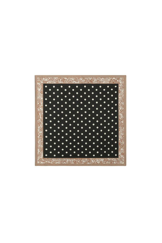 Winter scarves Polka Dots Retro Imitation Silk Daily Accessories