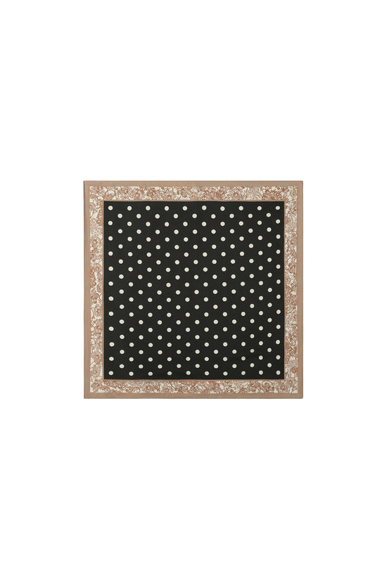 Winter scarves Polka Dots Retro Imitation Silk Daily Accessories