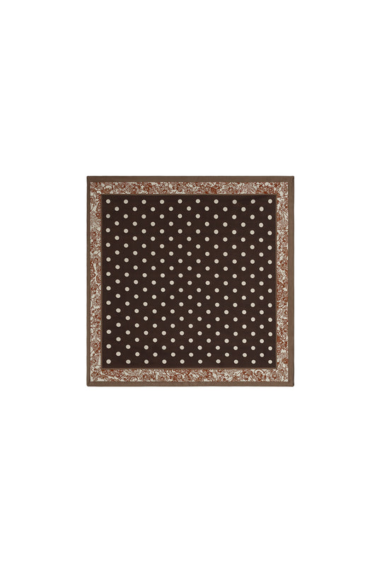 Winter scarves Polka Dots Retro Imitation Silk Daily Accessories