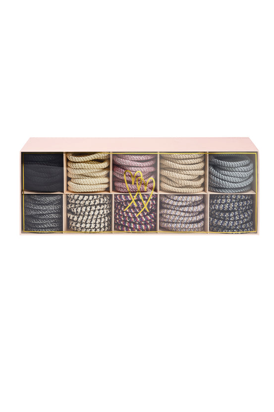 Hair tie bracelets Multi Polyester