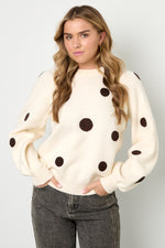 Dotted sweater