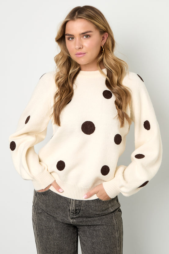 Dotted sweater