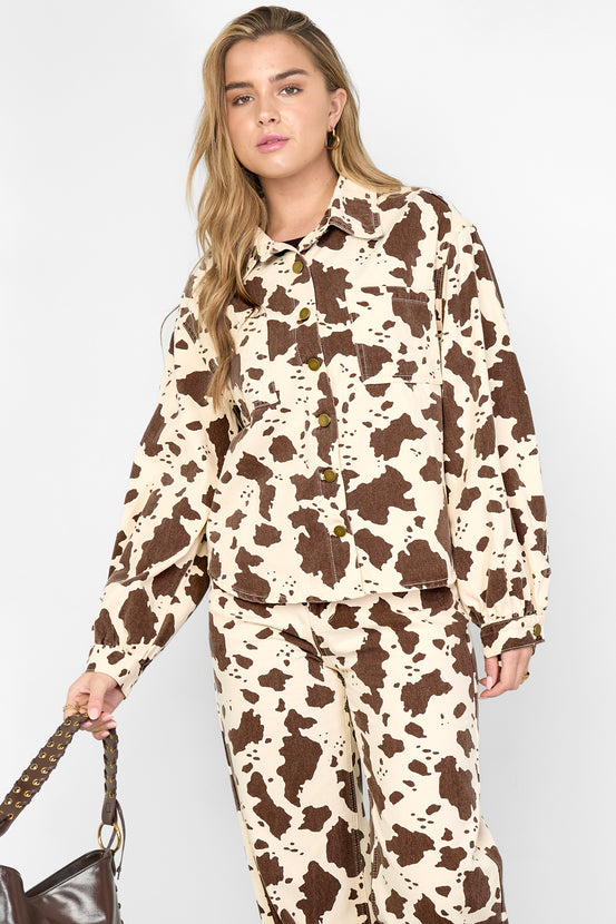 the cow girl & loving leopard jeans