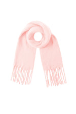 Colorful winter scarf