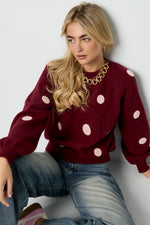 Dotted sweater