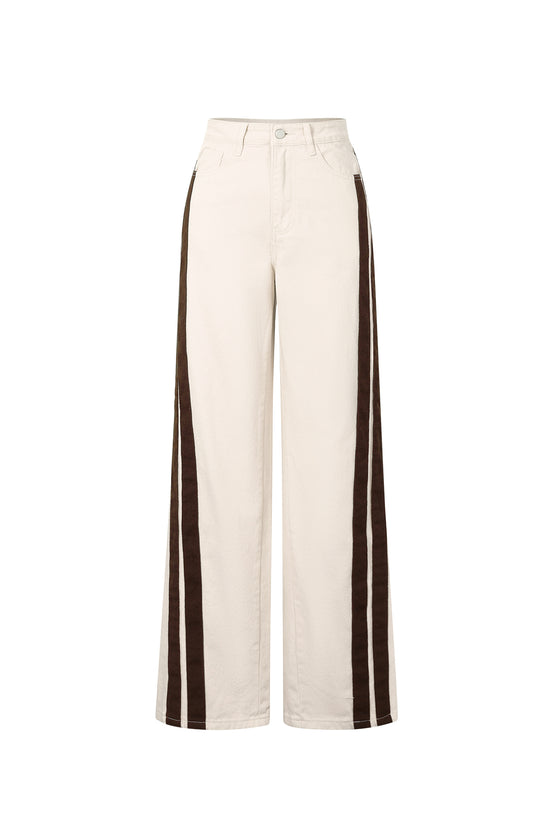 Statement Stripe Jean