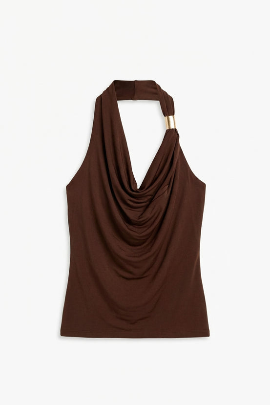 Waterfall Bucle Top