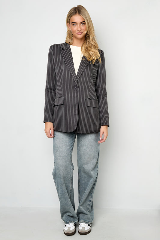 Asymmetrical blazer