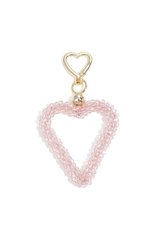 Keychain Heart Casual Crystal Daily Accessories